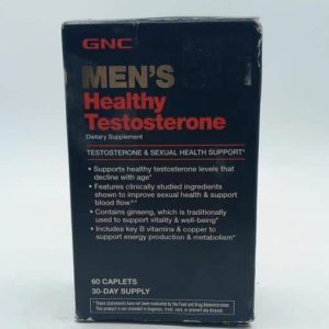 مگا من هلثی تستوسترون جی ان سی GNC MEGA MEN Healthy Testosterone